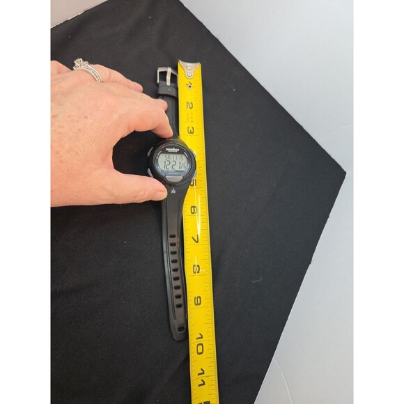 Timex Mens Ironman Triathlon 100 Meters Water Resistant Black Band Stainless Bk - Picture 5 of 6